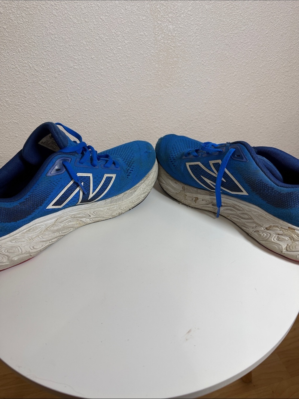 New Balance Bright Blue Men's Athletic Running Sneakers - Picture 7 of 11